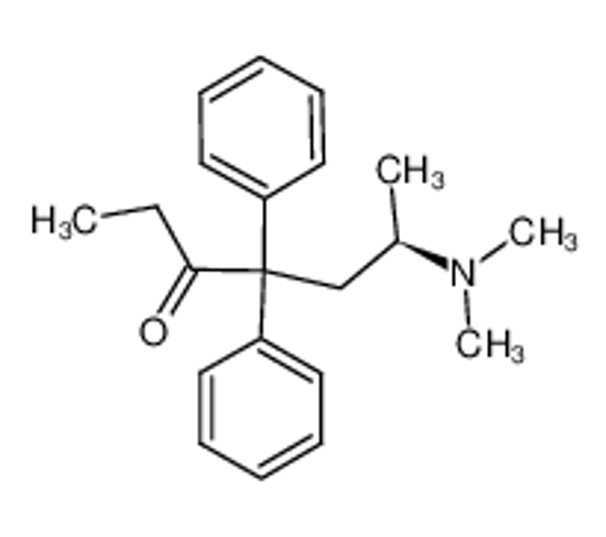 Picture of (6R)-6-(dimethylamino)-4,4-diphenylheptan-3-one