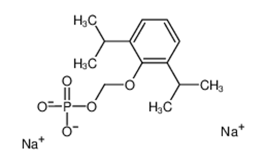 Picture of disodium,[2,6-di(propan-2-yl)phenoxy]methyl phosphate