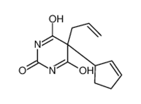 Picture of 5-cyclopent-2-en-1-yl-5-prop-2-enyl-1,3-diazinane-2,4,6-trione