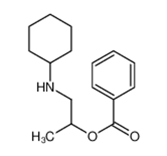 Picture of 1-(cyclohexylamino)propan-2-yl benzoate
