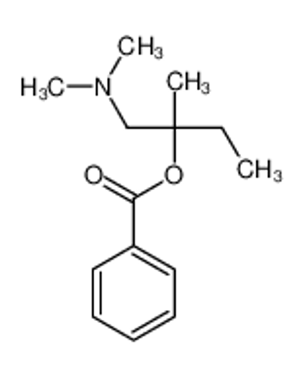 Picture of [1-(dimethylamino)-2-methylbutan-2-yl] benzoate
