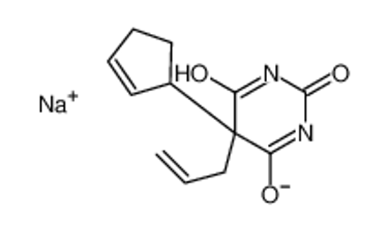 Изображение sodium,5-cyclopent-2-en-1-yl-4,6-dioxo-5-prop-2-enyl-1H-pyrimidin-2-olate