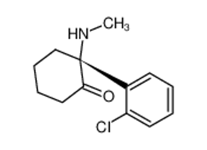 Picture of (2R)-2-(2-chlorophenyl)-2-(methylamino)cyclohexan-1-one