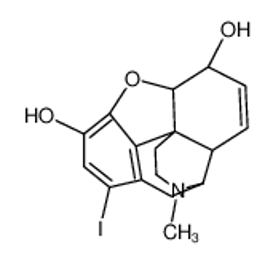 Picture of (4R,4aR,7S,7aR,12bS)-11-iodo-3-methyl-2,4,4a,7,7a,13-hexahydro-1H-4,12-methanobenzofuro[3,2-e]isoquinoline-7,9-diol