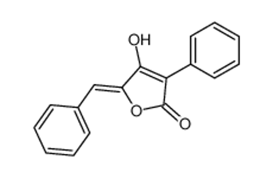 Picture of (Z)-5-benzylidene-4-hydroxy-3-phenylfuran-2(5H)-one