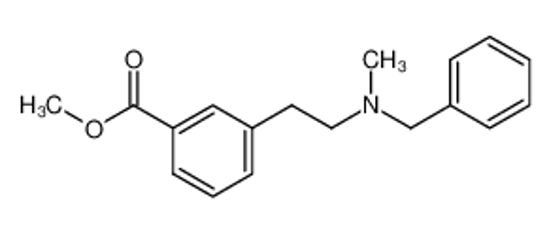 Picture of m-<2-(benzylmethylamino)ethyl>benzoicacidmethylester