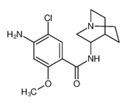 Picture of (±)-4-Amino-N-1-azabicyclo[2.2.2]oct-3-yl-5-chloro-2-methoxybenzamidehydrochloride