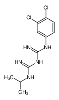 Picture of (1E)-1-[amino-(3,4-dichloroanilino)methylidene]-2-propan-2-ylguanidine