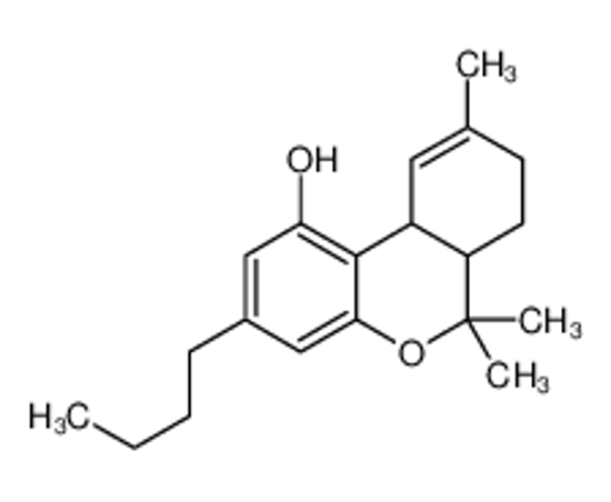 Picture of (6aR,10aR)-3-butyl-6,6,9-trimethyl-6a,7,8,10a-tetrahydrobenzo[c]chromen-1-ol