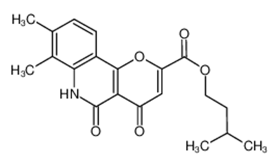 Picture of 3-methylbutyl 7,8-dimethyl-4,5-dioxo-6H-pyrano[3,2-c]quinoline-2-carboxylate