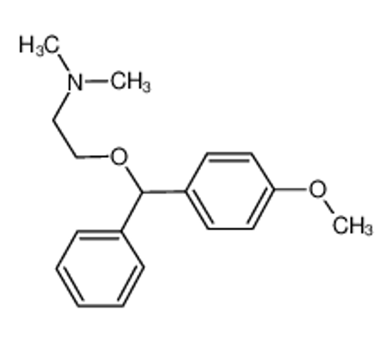 Picture of 2-[(4-methoxyphenyl)-phenylmethoxy]-N,N-dimethylethanamine