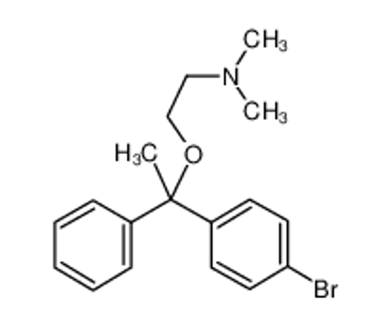 Picture of 2-[1-(4-bromophenyl)-1-phenylethoxy]-N,N-dimethylethanamine