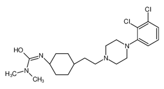 Picture of 3-[4-[2-[4-(2,3-dichlorophenyl)piperazin-1-yl]ethyl]cyclohexyl]-1,1-dimethylurea