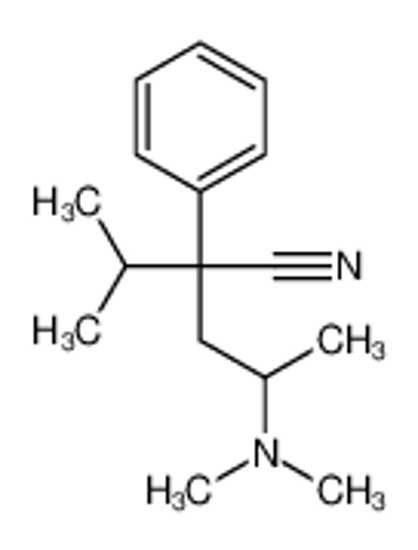 Picture of 4-(dimethylamino)-2-phenyl-2-propan-2-ylpentanenitrile