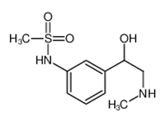 Picture of N-{3-[1-Hydroxy-2-(methylamino)ethyl]phenyl}methanesulfonamide