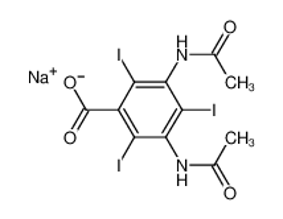 Picture of sodium amidotrizoate