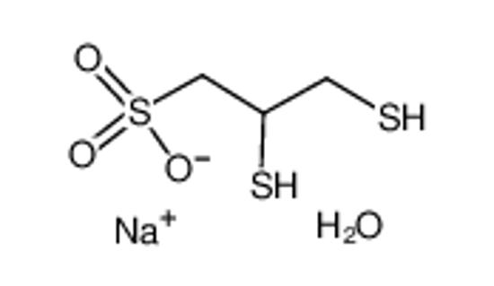 Picture of sodium,2,3-bis(sulfanyl)propane-1-sulfonate,hydrate