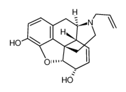 Picture of (4R,4aR,7S,7aR,12bS)-3-prop-2-enyl-2,4,4a,7,7a,13-hexahydro-1H-4,12-methanobenzofuro[3,2-e]isoquinoline-7,9-diol