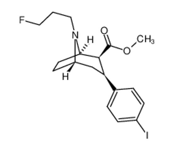 Изображение methyl (3S,4S,5R)-8-(3-fluoropropyl)-3-(4-iodophenyl)-8-azabicyclo[3.2.1]octane-4-carboxylate