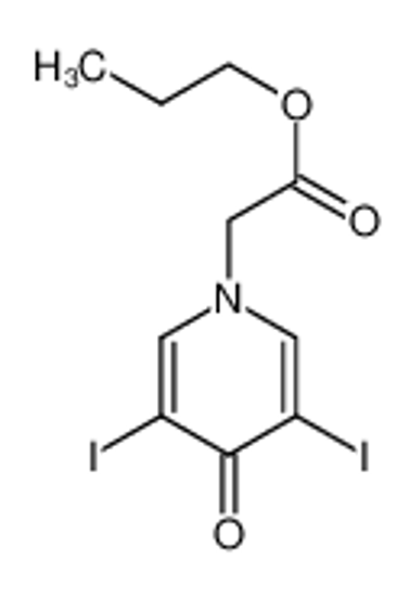 Picture of propyl 2-(3,5-diiodo-4-oxopyridin-1-yl)acetate