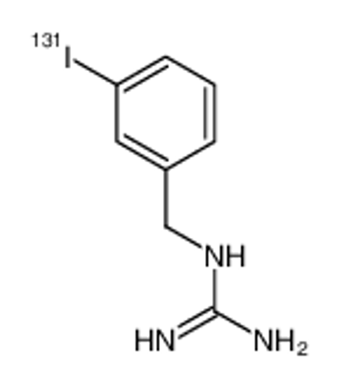 Picture of 2-[(3-iodanylphenyl)methyl]guanidine