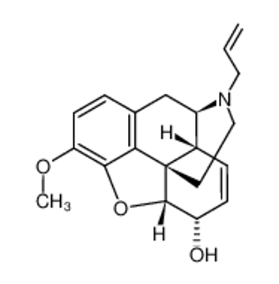 Picture of 17-allyl-4,5α-epoxy-3-methoxy-morphin-7-en-6α-ol