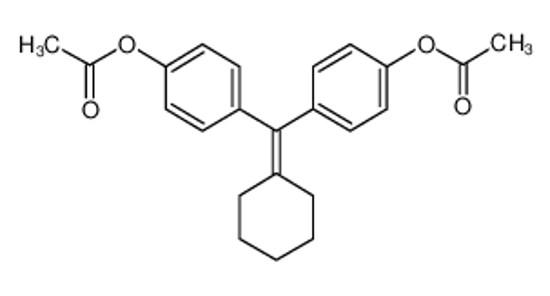 Picture of Cyclofenil,4,4'-(Cyclohexylidenemethylene)bisphenol1,1'-diacetate