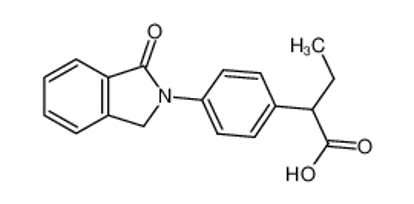 Изображение 2-[4-(3-oxo-1H-isoindol-2-yl)phenyl]butanoic acid