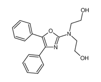 Picture of 2-[(4,5-diphenyl-1,3-oxazol-2-yl)-(2-hydroxyethyl)amino]ethanol