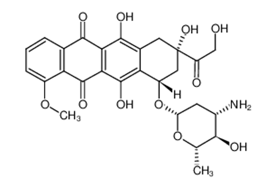 Picture of 4'-epidoxorubicin