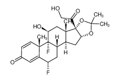 Picture of fluocinolone acetonide