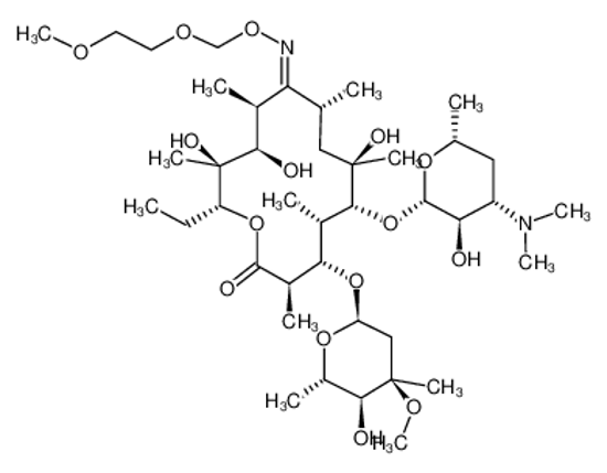 Picture of (E)-roxithromycin