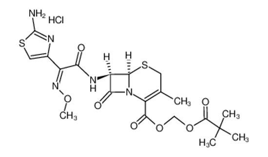 Picture of Cefetamet pivoxil hydrochloride