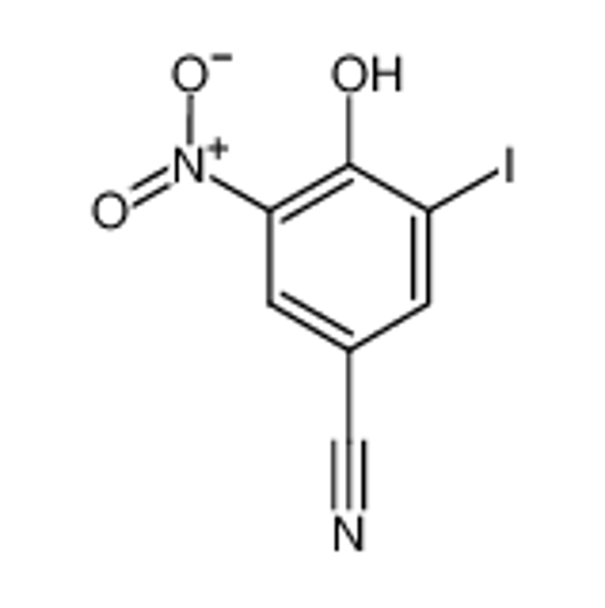 Picture of 4-Hydroxy-3-iodo-5-nitrobenzonitrile