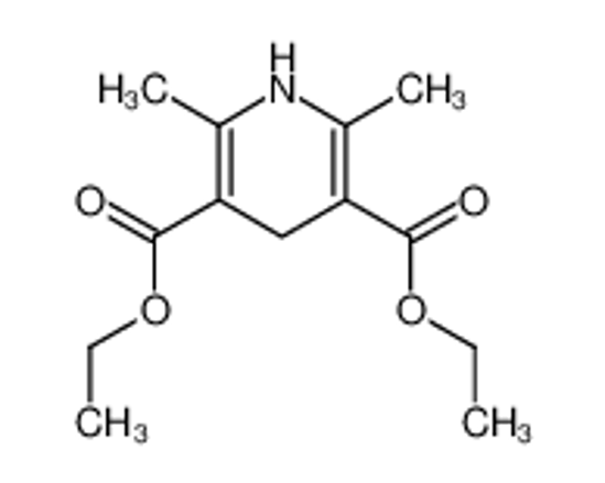 Picture of Diethyl 1,4-dihydro-2,6-dimethyl-3,5-pyridinedicarboxylate