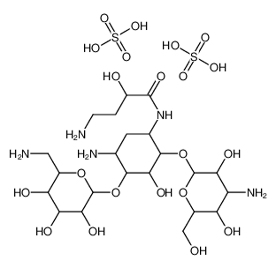 Picture of amikacin disulfate