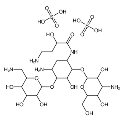 Show details for Amikacin sulfate salt