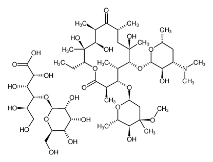 Show details for ERYTHROMYCIN LACTOBIONATE (200 MG)