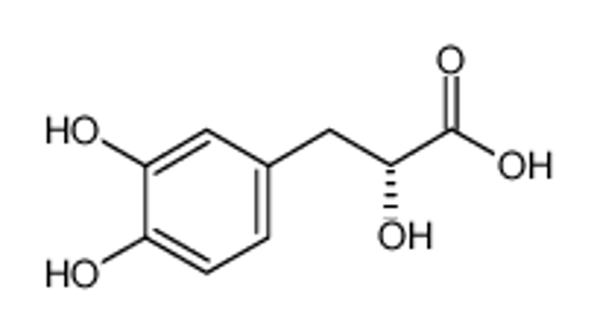 Picture of (2R)-3-(3,4-dihydroxyphenyl)-2-hydroxypropanoic acid