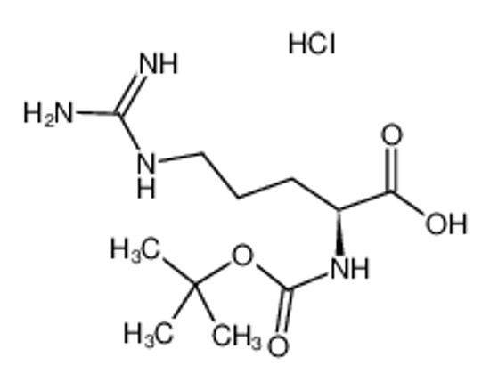 Picture of N-BOC-D-Arginine hydrochloride