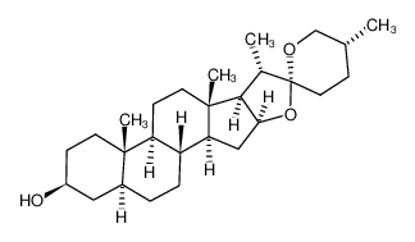 Imagem de (25S)-5β-spirostan-3β-ol