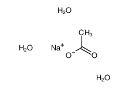 Mostrar detalhes para sodium acetate trihydrate