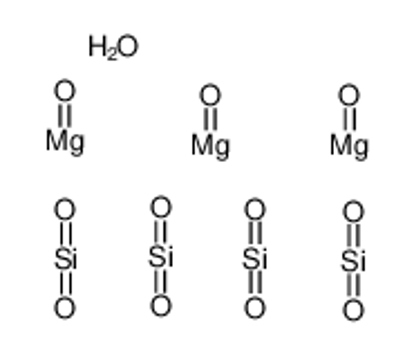 Imagem de dioxosilane,oxomagnesium,hydrate
