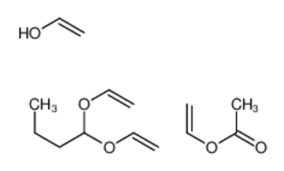 Picture of 1,1-bis(ethenoxy)butane,ethenol,ethenyl acetate