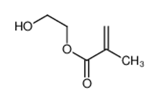 Picture of poly(2-hydroxyethyl methacrylate) macromolecule