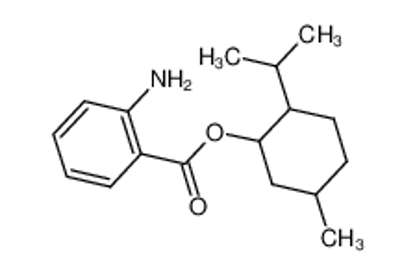 Picture of (5-methyl-2-propan-2-ylcyclohexyl) 2-aminobenzoate