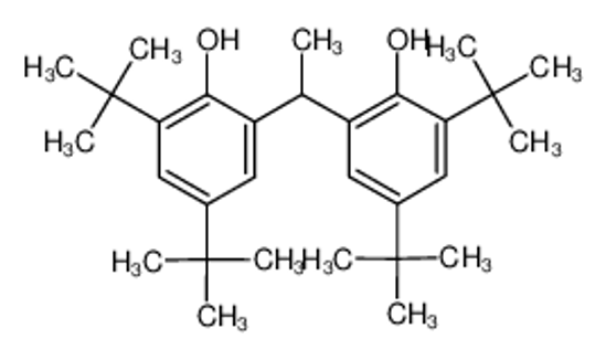 Picture of 2,4-ditert-butyl-6-[1-(3,5-ditert-butyl-2-hydroxyphenyl)ethyl]phenol