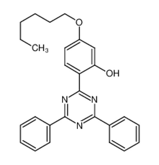 Picture of 2-(4,6-Diphenyl-1,3,5-triazine-2-yl)-5-[(hexyl)oxy]phenol