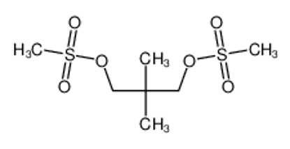 Picture of (2,2-dimethyl-3-methylsulfonyloxypropyl) methanesulfonate