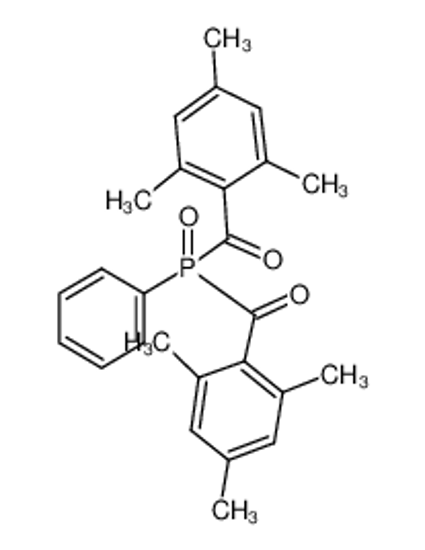 Picture of Phenylbis(2,4,6-trimethylbenzoyl)phosphine oxide